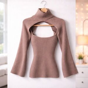 ✨ Fate Ribbed Knit Tank Top & Matching Bolero/Shrug Set Size S